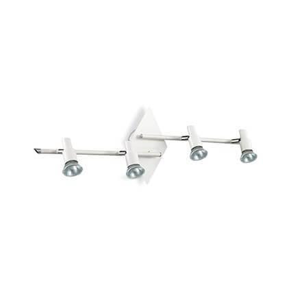 Спот Ideal Lux Slem PL4 Bianco 142098 Спот Ideal Lux Slem PL4 Bianco 142098