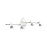 Спот Ideal Lux Slem PL4 Bianco 142098 Спот Ideal Lux Slem PL4 Bianco 142098