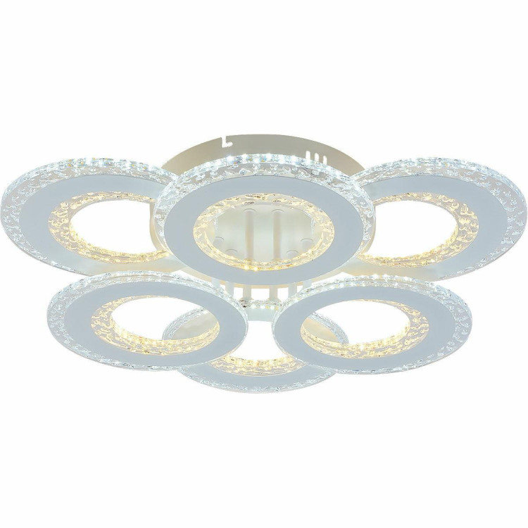 Потолочная светодиодная люстра Reluce 08423-0.3-3+3 Потолочная светодиодная люстра Reluce 08423-0.3-3+3