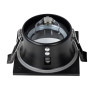 A2868PL-1BK Светильник потолочный встраиваемый HELM для MR16 85x85×44мм черный IP44 монтаж Ø80мм