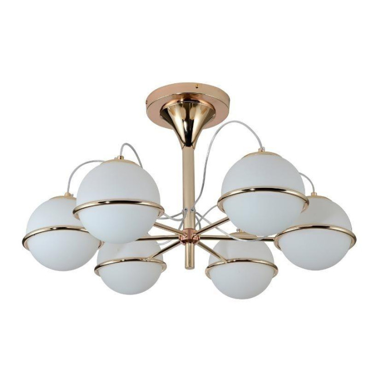 Потолочная люстра Lumina Deco Tivoli LDC 8050-6 R.GD Потолочная люстра Lumina Deco Tivoli LDC 8050-6 R.GD