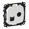 Розетка TV+RJ-45 Legrand Valena Allure белая 753055+754835