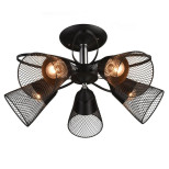 Потолочная люстра Seven Fires Berat WD3525/5C-BK-CR-BK Потолочная люстра Seven Fires Berat WD3525/5C-BK-CR-BK