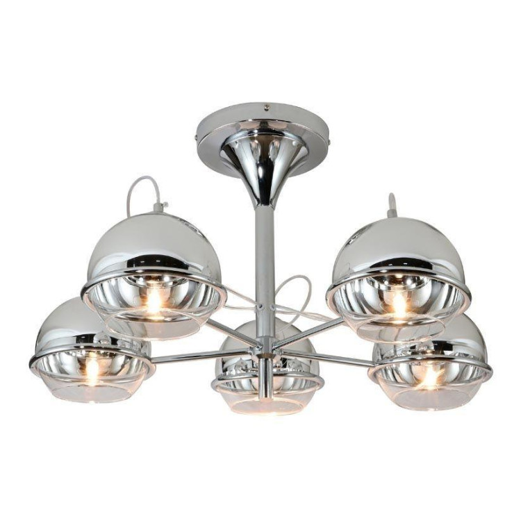 Потолочная люстра Lumina Deco Veroni LDC 1029-5 CHR Потолочная люстра Lumina Deco Veroni LDC 1029-5 CHR