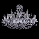 Подвесная люстра Bohemia Ivele 1406/12+6/300 Ni Balls Подвесная люстра Bohemia Ivele 1406/12+6/300 Ni Balls