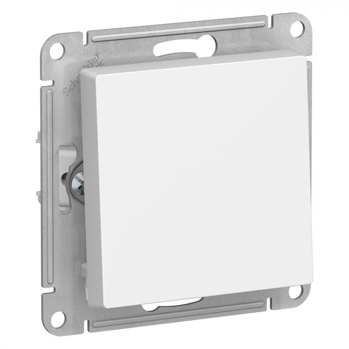 Переключатель одноклавишный Schneider Electric Atlas Design белый