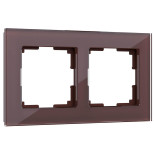 Рамка Werkel Favorit на 2 поста мокко WL01-Frame-02 4690389063756