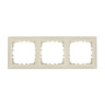 Рамка LK Studio 3-постовая (бежевый) LK60 864301-1