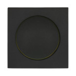 Накладка LK Studio светорегулятора с желтой световой индикацией (черный бархат) LK60 867108-1