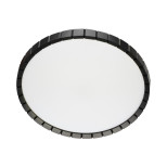 7649/DL PALE SN 142 Светильник пластик/белый/черный LED 48Вт 4000К D385 IP43 ATABI BLACK