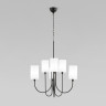 Подвесная люстра Eurosvet Abbey 60164/6 черный Smart