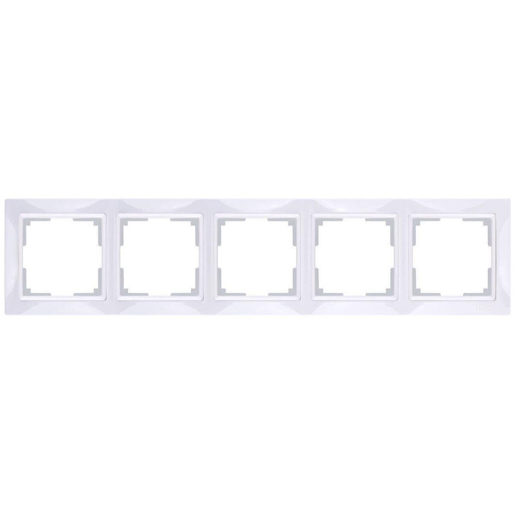 Рамка Werkel Snabb Basic на 5 постов белый WL03-Frame-04 4690389098796