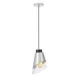 Подвесной светильник Lumina Deco Fabro LDP 7013-1 CHR+PR Подвесной светильник Lumina Deco Fabro LDP 7013-1 CHR+PR