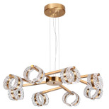 5030/53L L-VISION ODL24 575 античн.бронза/металл/акрил Люстра LED 53W 4000K 3312лм MIRAGE