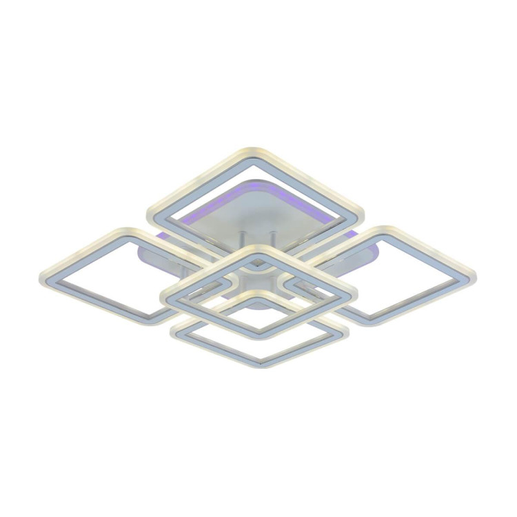 Потолочная светодиодная люстра Profit Light 8465/4+1B WHT Потолочная светодиодная люстра Profit Light 8465/4+1B WHT