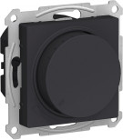 Светорегулятор поворотно-нажимной Schneider Electric Atlas Design 315 Вт, карбон