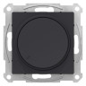 Светорегулятор поворотно-нажимной Schneider Electric Atlas Design 315 Вт, карбон