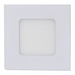 Встраиваемый светодиодный светильник Elvan VLS-102SQ-3W-WW-Wh