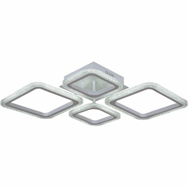 Потолочная светодиодная люстра Reluce 08428-0.3-2+2 WH Потолочная светодиодная люстра Reluce 08428-0.3-2+2 WH