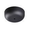 4391/40CL HIGHTECH ODL24 263 черный/металл/канат Потолочный св-к встраиваемый (2 крепления и крючок в комплекте) IP20 LED 40W 1580Лм 4000K CORDA