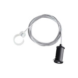 359136 KONST NT23 071 черный Подвесной комплект с 2-х метровым тросом IP20 RAMO