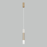 Подвесной светодиодный светильник Eurosvet Axel 50210/1 LED золото