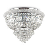 Потолочная люстра Ideal Lux Dubai PL24 Cromo 243566 Потолочная люстра Ideal Lux Dubai PL24 Cromo 243566