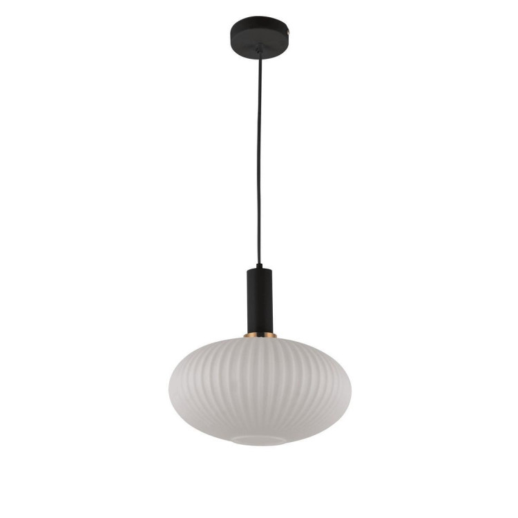 Подвесной светильник Lumina Deco Floril LDP 1216-1 WT+BK Подвесной светильник Lumina Deco Floril LDP 1216-1 WT+BK