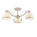 Потолочная люстра Seven Fires Dzintars WD3523/3C-WT-FGD-WT Потолочная люстра Seven Fires Dzintars WD3523/3C-WT-FGD-WT