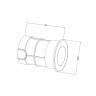 Встраиваемый светильник Outdoor O044DL-L3S3K