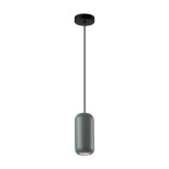 5060/1E PENDANT ODL24 449 темн.зеленый/черный/металл Подвес GU10 LED 4W COCOON