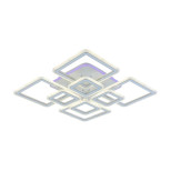 Потолочная светодиодная люстра Profit Light 8465/4+4B WHT