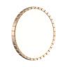 7648/DL PALE SN 142 Светильник пластик/белый/золотой LED 48Вт 4000К D385 IP43 ATABI GOLD
