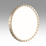 7648/DL PALE SN 142 Светильник пластик/белый/золотой LED 48Вт 4000К D385 IP43 ATABI GOLD