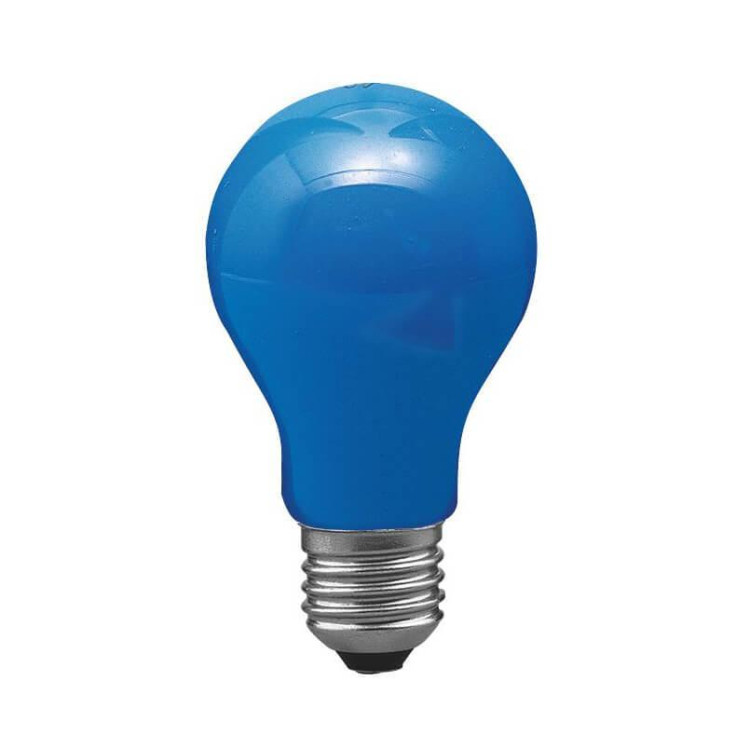 Лампа накаливания Paulmann Е27 25W синяя 40024