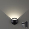 6662/1GL NATURE ODL24 729 черный/металл Встраиваемый грунтовый светильник IP67 LED 3W 4000K 12V/24V WALD (нужен драйвер 357781/357782)
