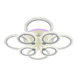 Потолочная светодиодная люстра Profit Light 18027/8 WHT A