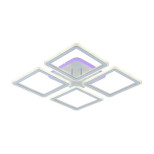 Потолочная светодиодная люстра Profit Light 8465/4A WHT