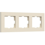 Рамка на 3 поста Werkel Slab айвори матовый W0032962 4690389193446