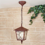 Уличный подвесной cветильник Elektrostandard Lyra H брауни GL 1012H 4690389134241