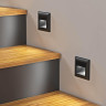Встраиваемая LED подсветка Werkel черный WL08-BL-01-LED 4690389143786