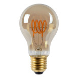 Лампа светодиодная диммируемая Lucide E27 5W 2200K дымчатая 49042/05/65