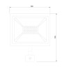 Прожектор светодиодный Elektrostandard Elementary 030 FL LED 50W 6500K IP44 a051946