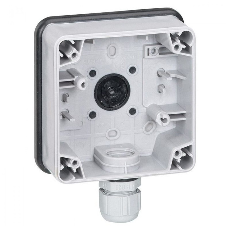 Монтажная коробка Legrand Plexo IP66 на 1 пост 090491