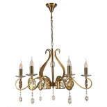 Подвесная люстра Lumien Hall Ауэрель 2031/6H-BRGD-CGN