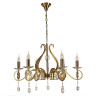Подвесная люстра Lumien Hall Ауэрель 2031/6H-BRGD-CGN
