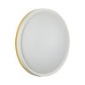 7709/DL COLOR SN 154 Светильник пластик/белый/желтый LED 48Вт 4000К D420 IP43 KEZO YELLOW