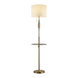 5403/1F CLASSIC ODL_EX24 173 бронзовый/светло-коричневый/кремовый/металл/керамика/ткань Торшер E27 1*60W LATTE