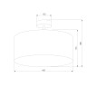 Потолочный светильник 4240 Rondo Graphite