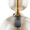 Подвесной светильник с плафонами из фактурного стекла 11040 Sophia Cognac